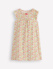 Boden Short Sleeve Nightie - Multi Summer Flowerbed