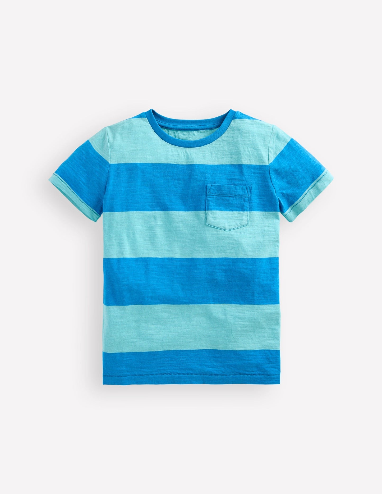 Boden Everyday Short Sleeve T-shirt - Barbados Beach/Indigo Bunting