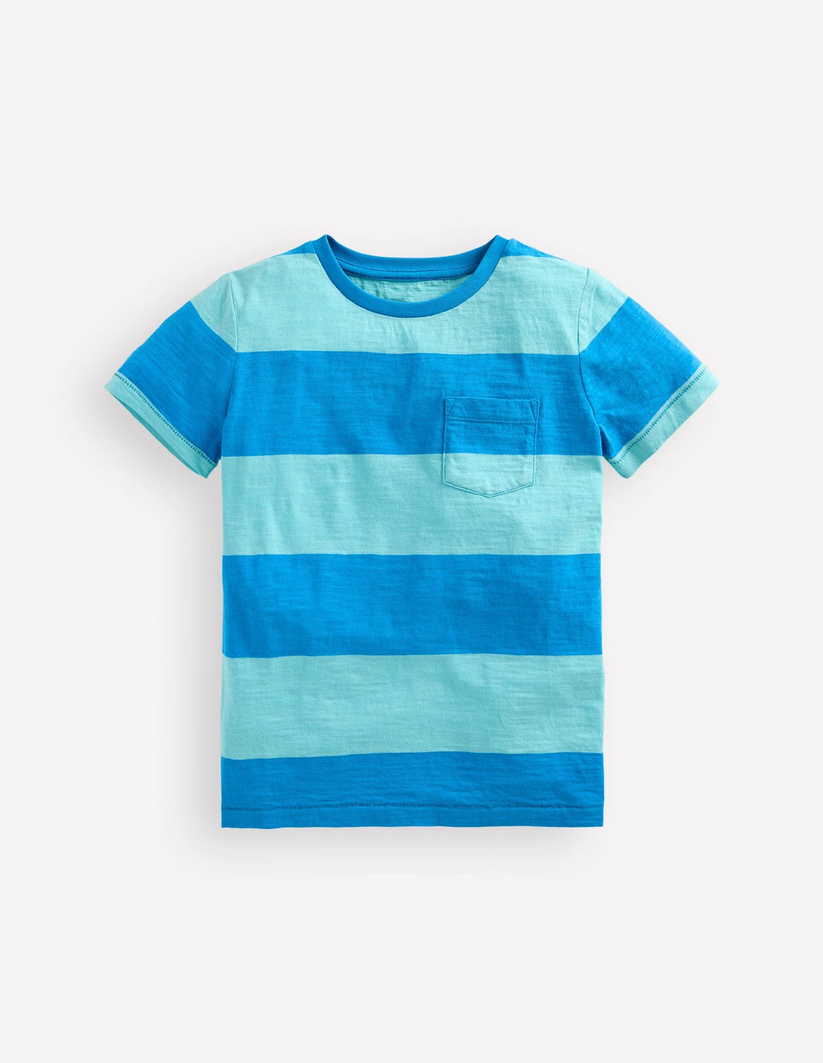 Boden Everyday Short Sleeve T-shirt - Barbados Beach/Indigo Bunting