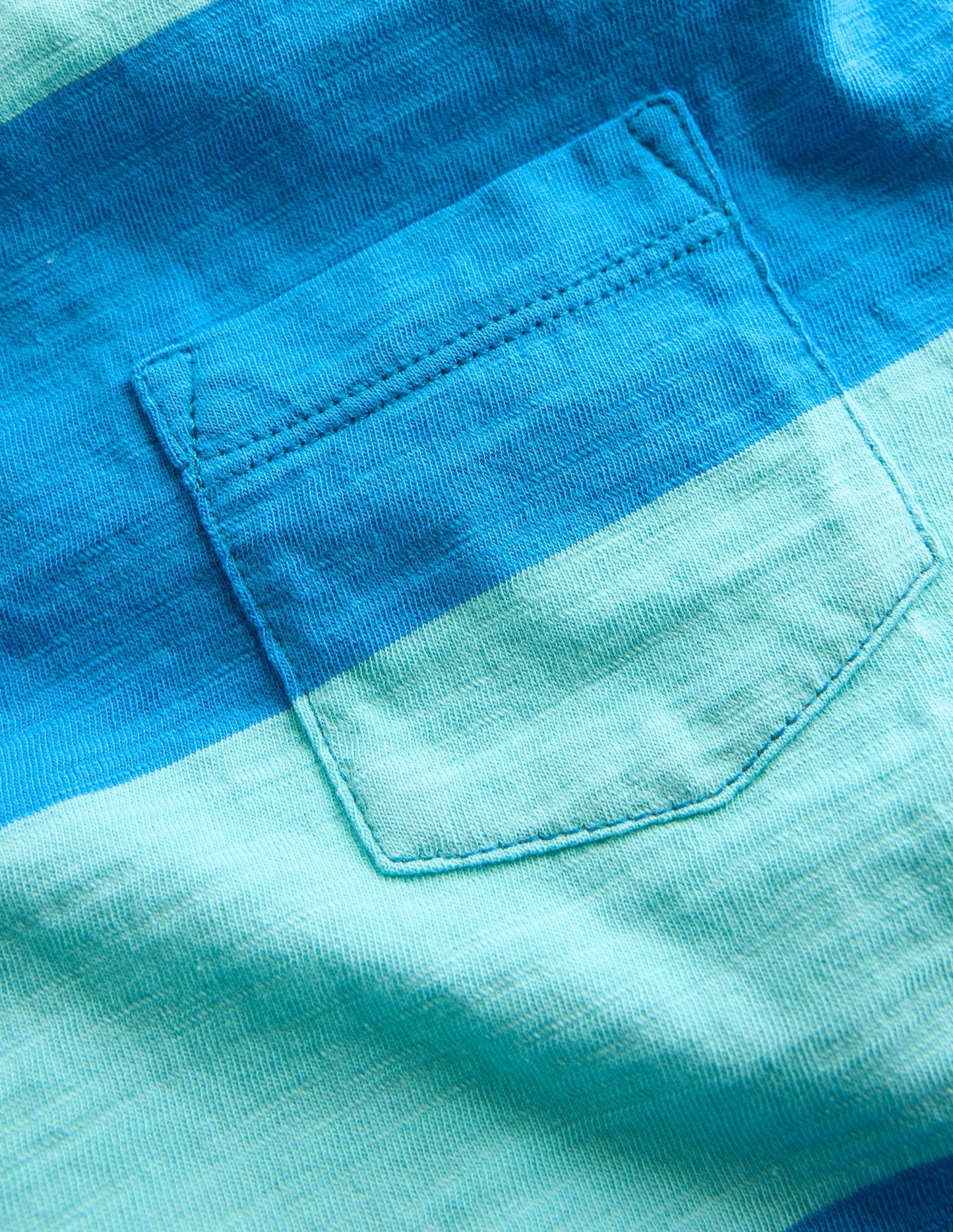 Boden Everyday Short Sleeve T-shirt - Barbados Beach/Indigo Bunting