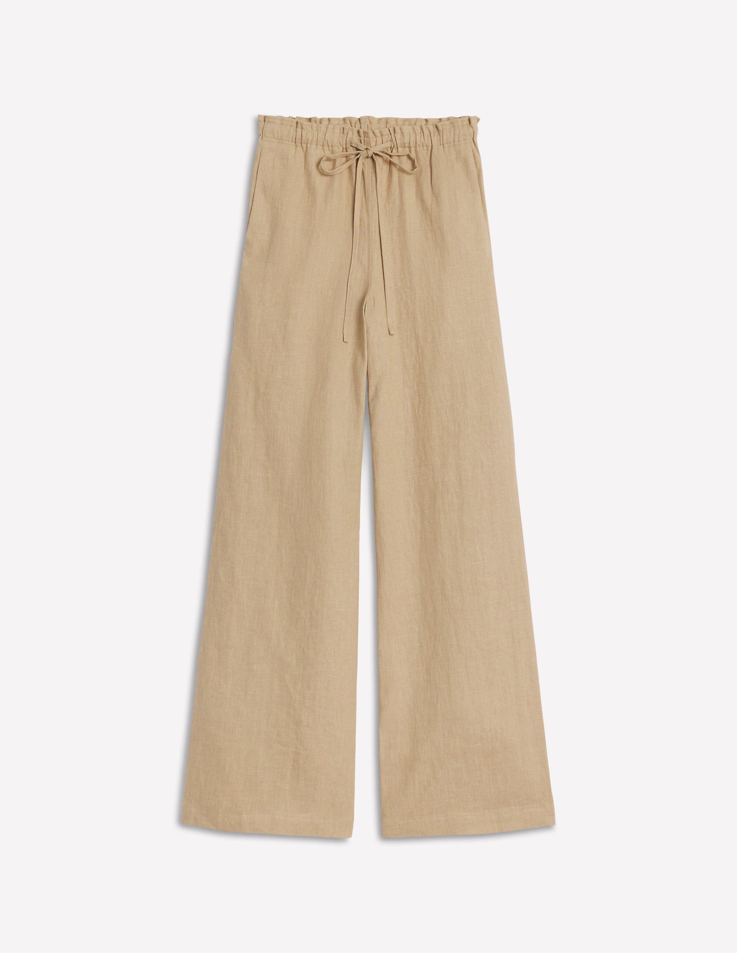 Boden Islington Linen Pants - Oatmeal