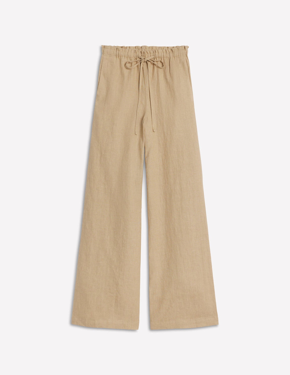 Boden Islington Linen Pants - Oatmeal