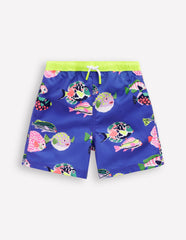 Boden Swim Shorts - Blue Heron Fish