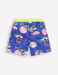 Boden Swim Shorts - Blue Heron Fish