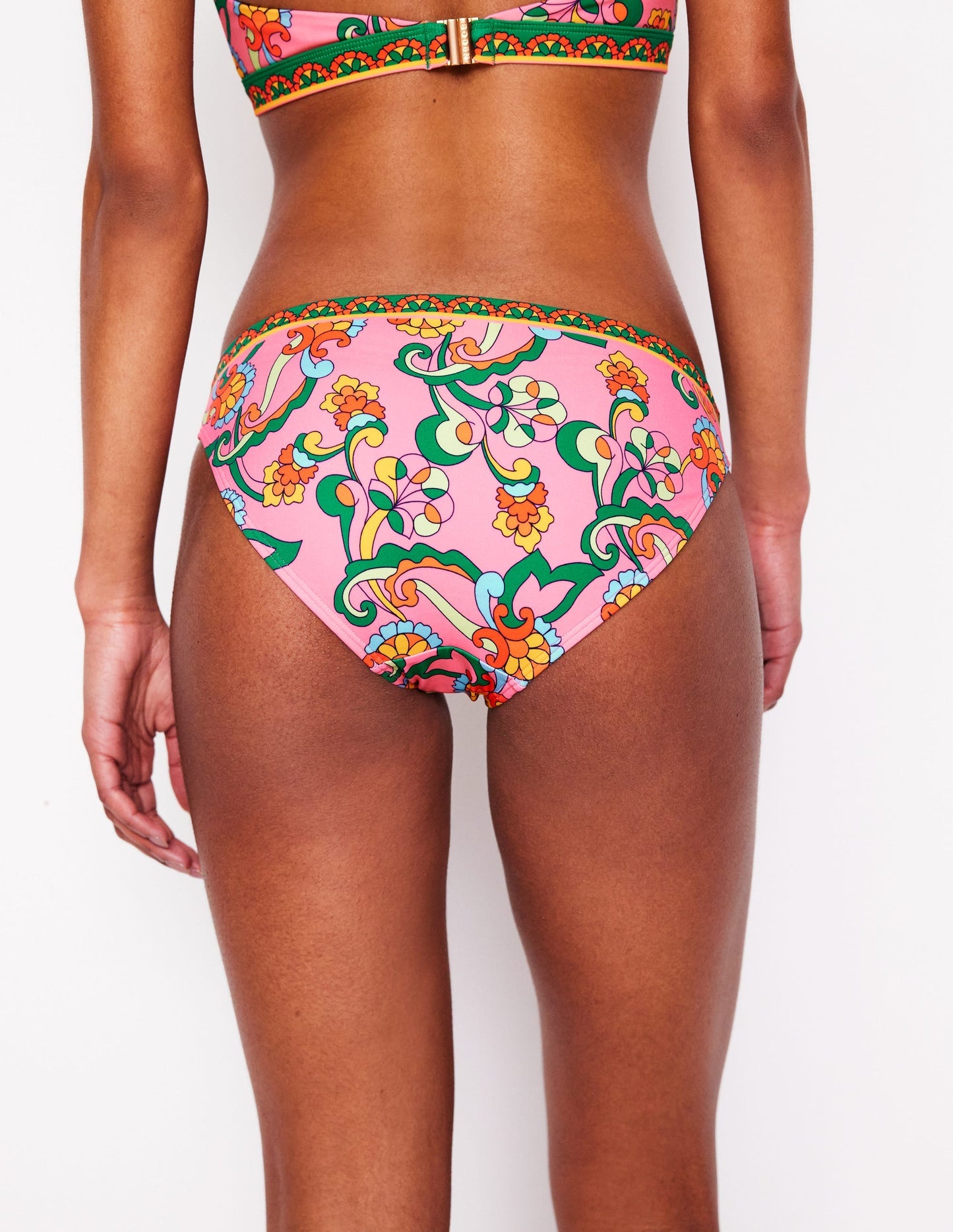 Boden Classic Bikini Bottoms - Pink,
