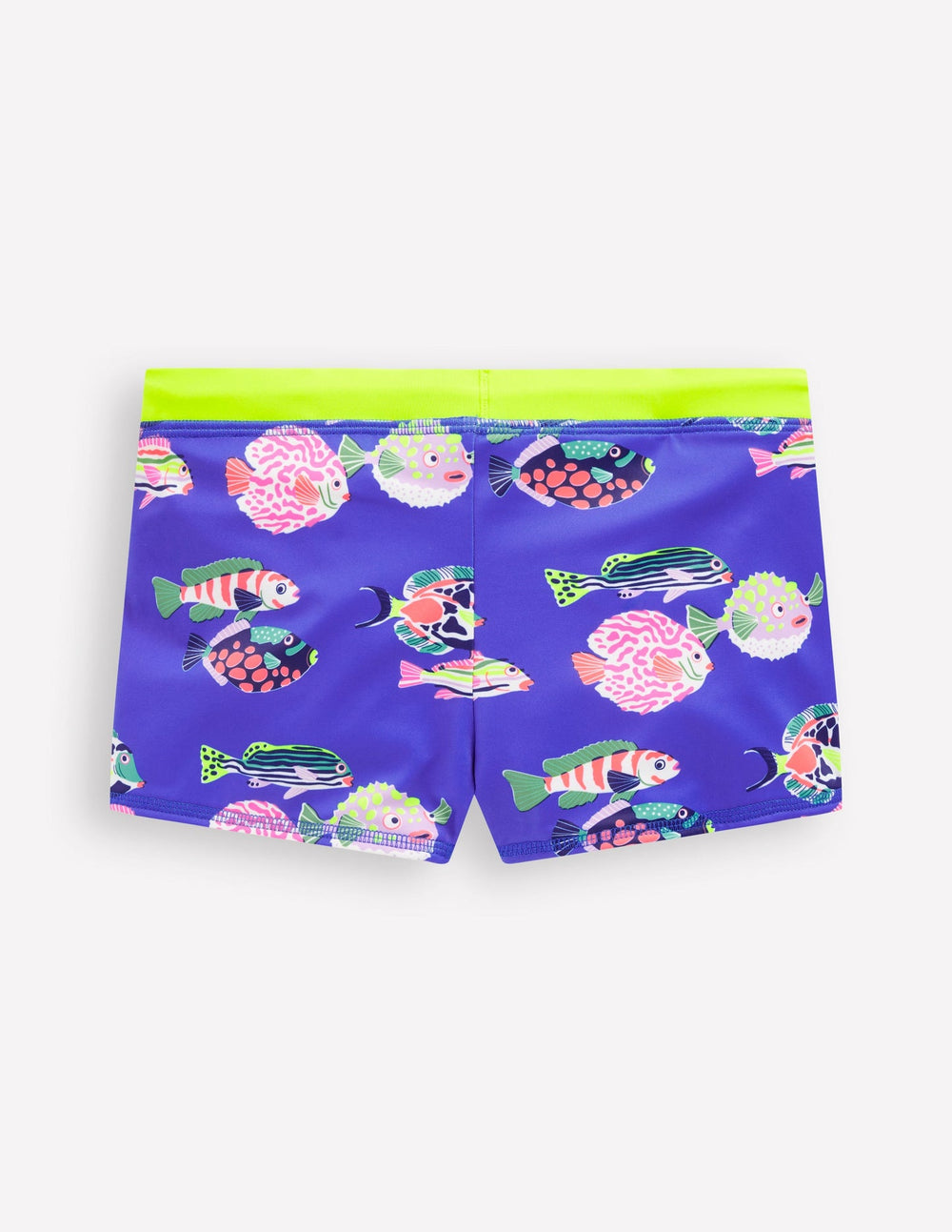Boden Swim Trunks - Blue Heron Fish