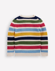 Boden Everyday Cotton Sweater - Multi Stripe