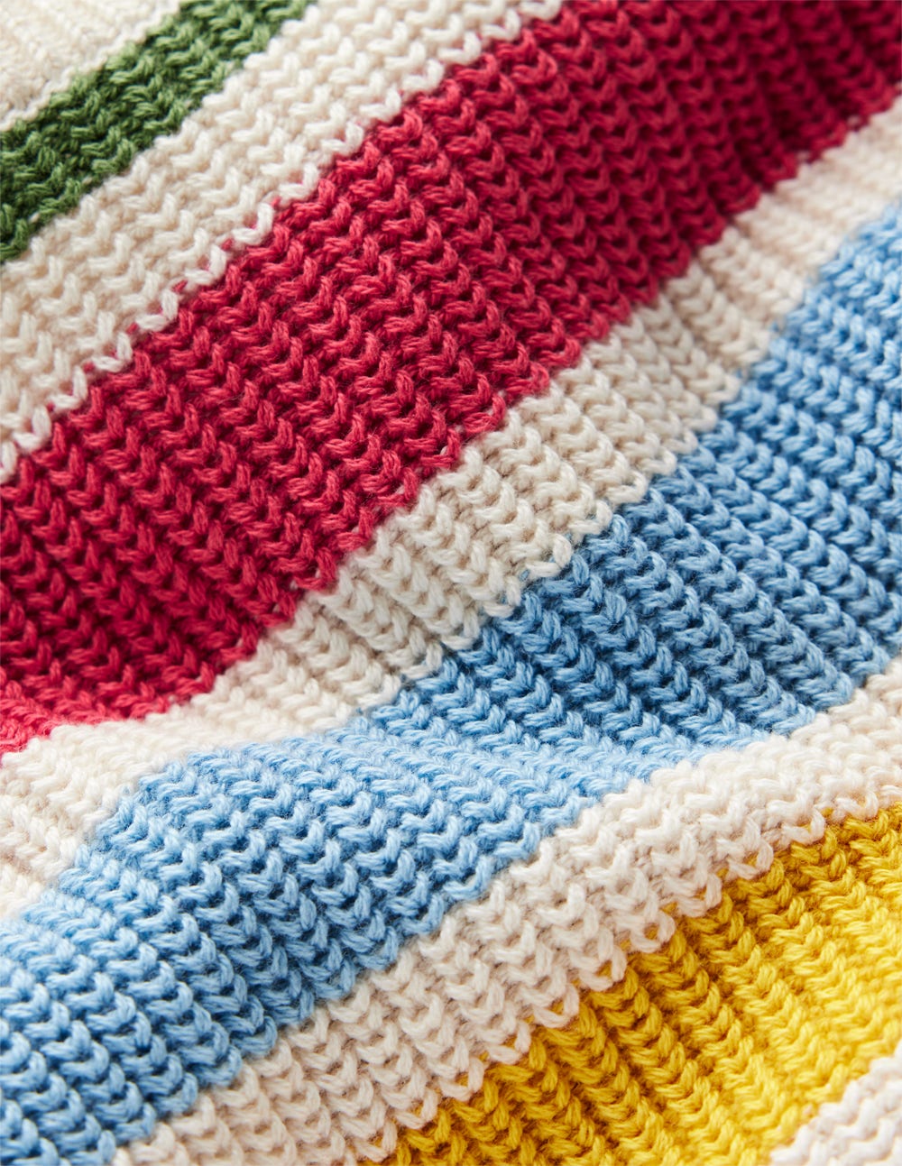 Boden Everyday Cotton Sweater - Multi Stripe