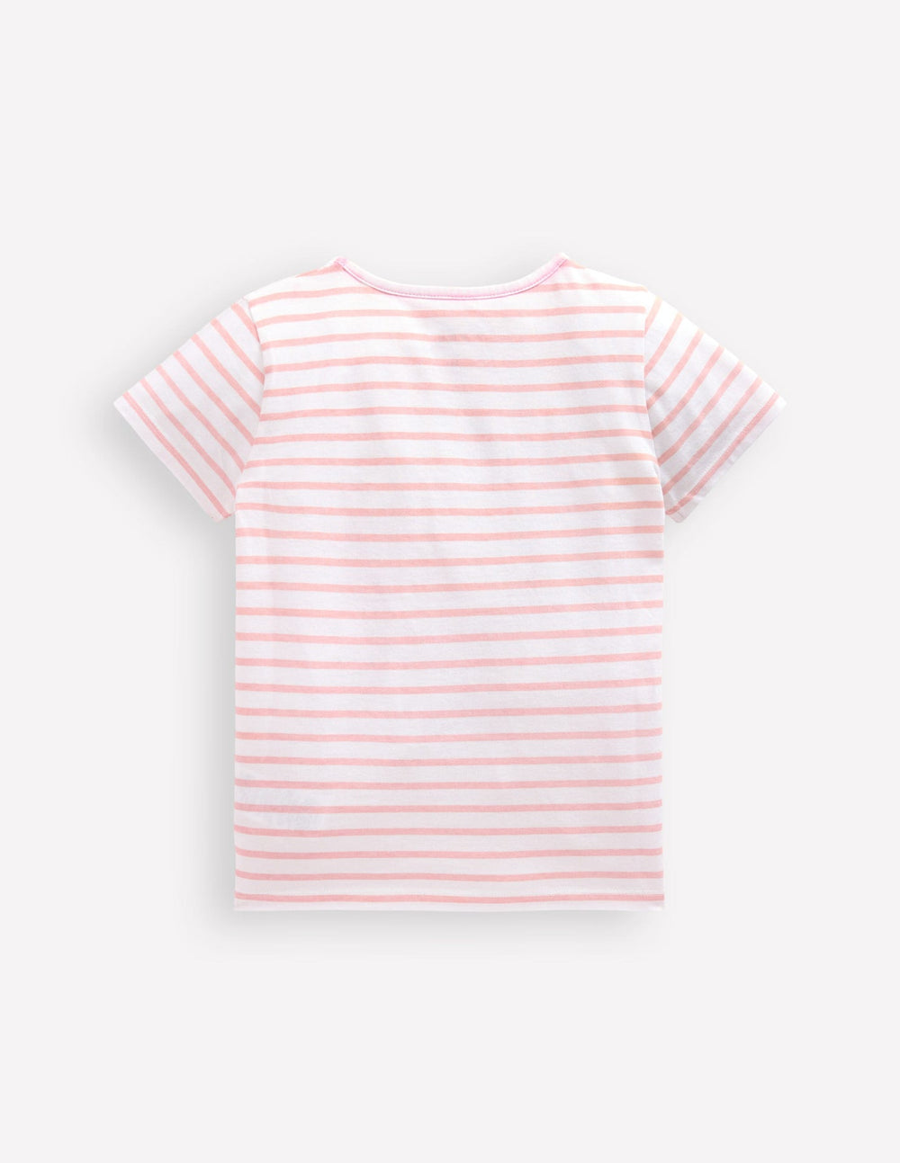 Boden Bay Boucle T-shirt - Stripe Bows