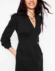 Boden Naomi Relaxed Jersey Dress - Black