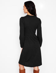 Boden Naomi Relaxed Jersey Dress - Black