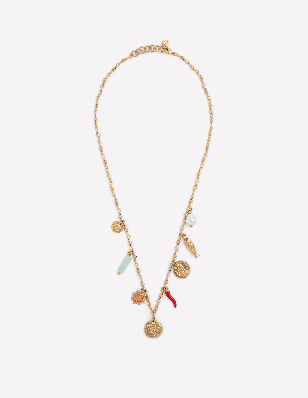 Boden Novelty Charm Necklace - Chilli