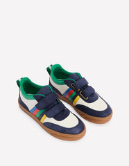 Boden Colourblock Sneakers - Soft Ivory Multi Stripe