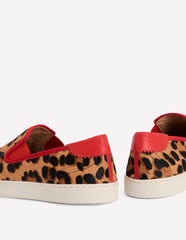 Boden Slip On Trainer - Leopard