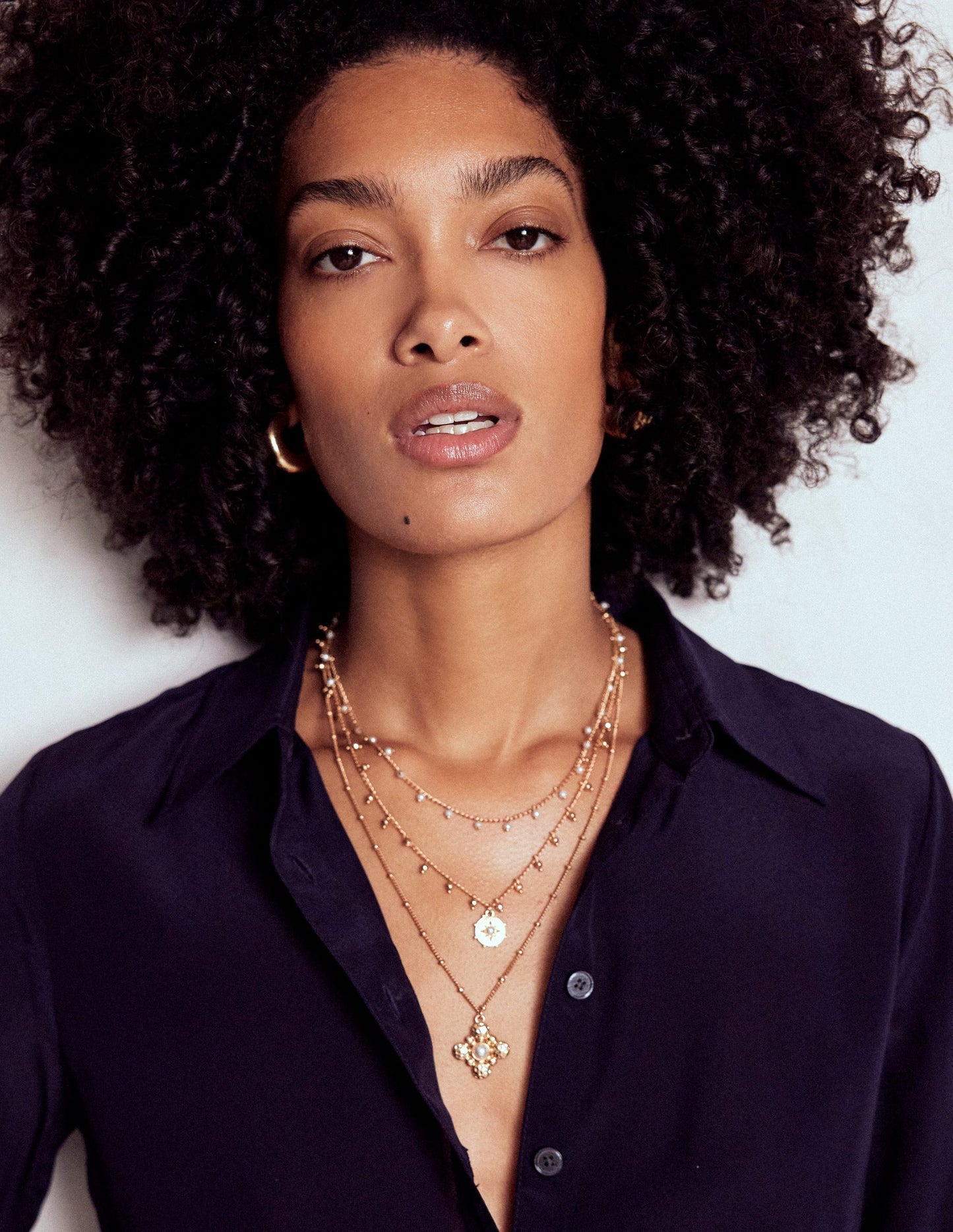 Boden Layering Necklace - Gold
