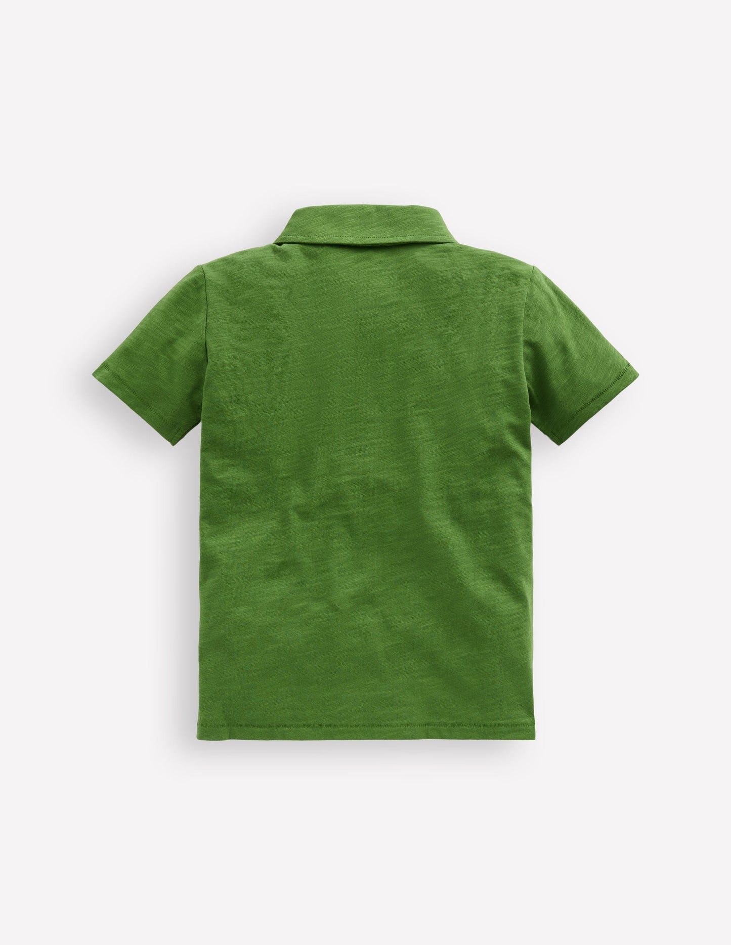 Boden Slub Polo Shirt - Broccoli Green