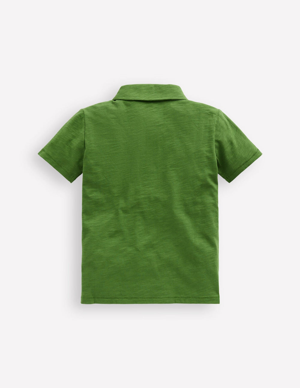 Boden Slub Polo Shirt - Broccoli Green