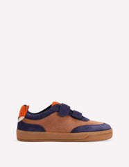Boden Colourblock Sneakers - Toffee Brown Fox
