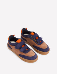Boden Colourblock Sneakers - Toffee Brown Fox
