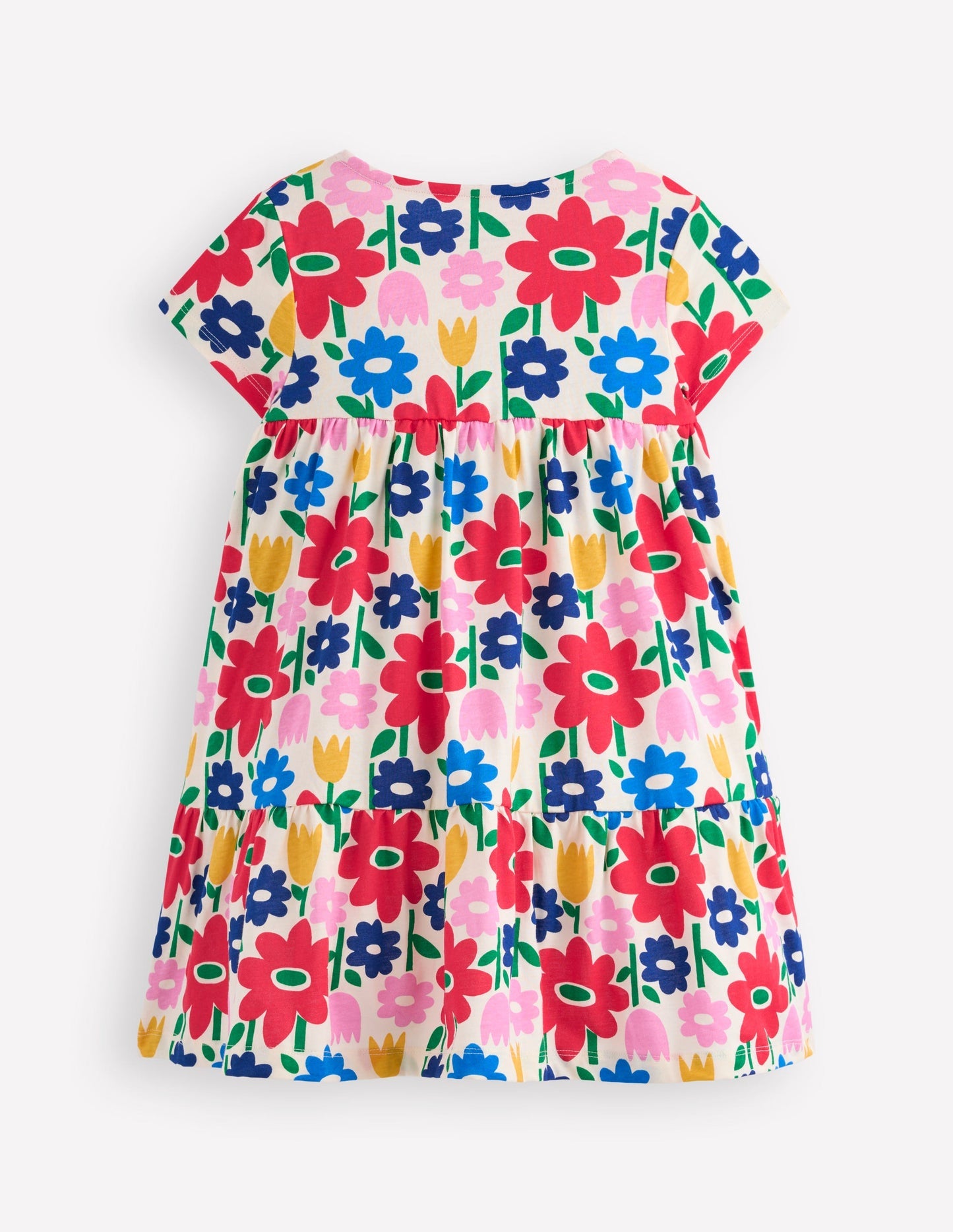 Boden Ariel Twirly Jersey Dress - Multi Pop Flower