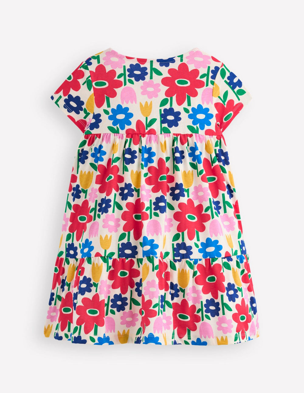 Boden Ariel Twirly Jersey Dress - Multi Pop Flower