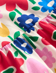 Boden Ariel Twirly Jersey Dress - Multi Pop Flower