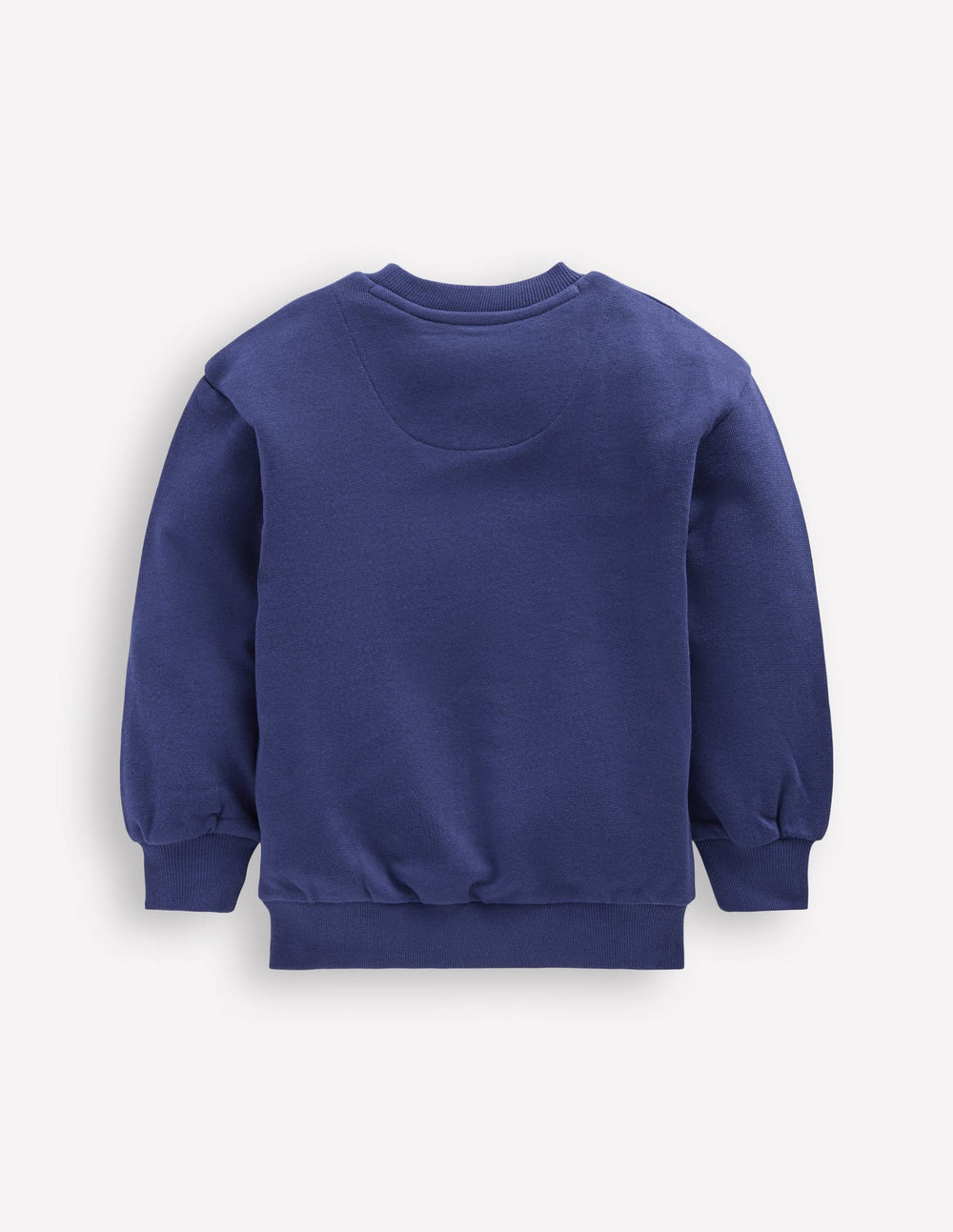 Boden Bobbie Appliqué Sweatshirt - Starboard Blue Hearts