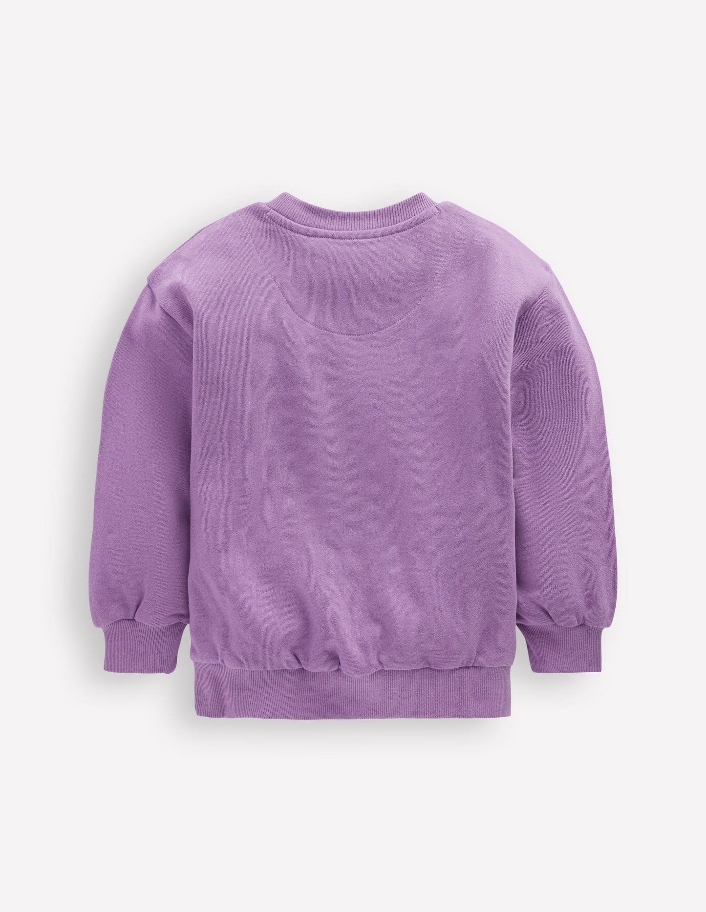 Boden Bobbie Appliqué Sweatshirt - Aster Purple Apple