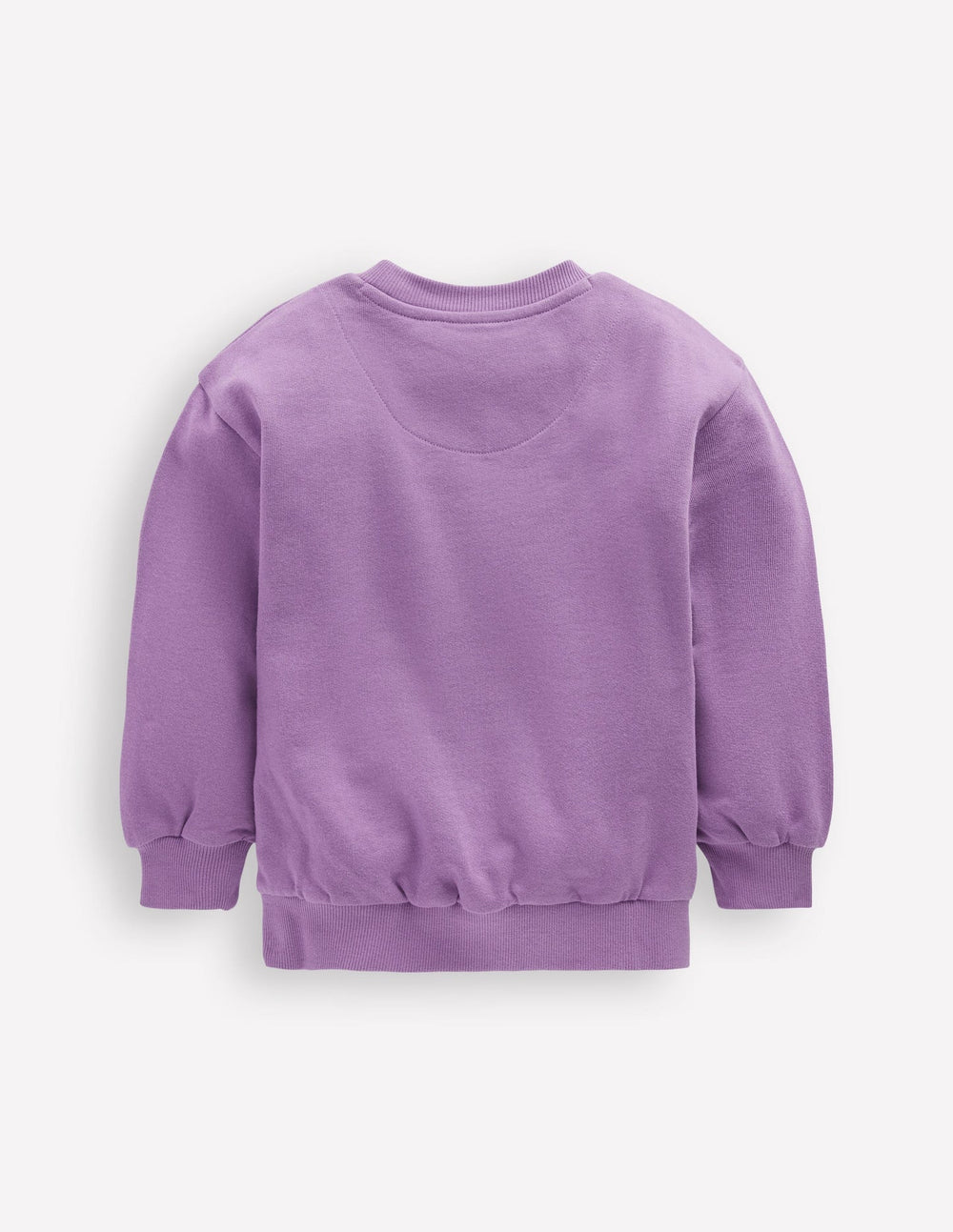 Boden Bobbie Appliqué Sweatshirt - Aster Purple Apple