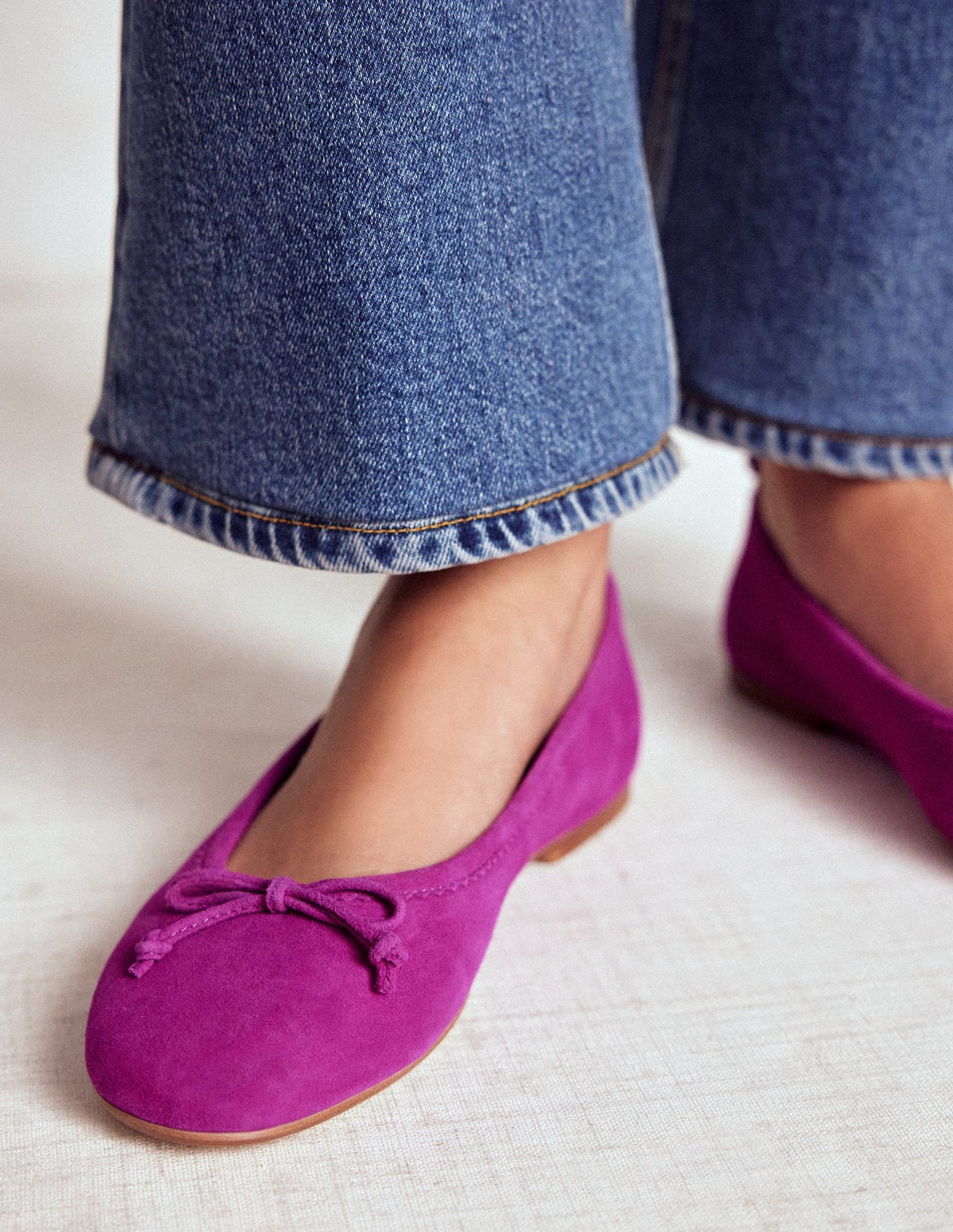 Boden Kitty Flexi Sole Ballet Flats - Regal Purple