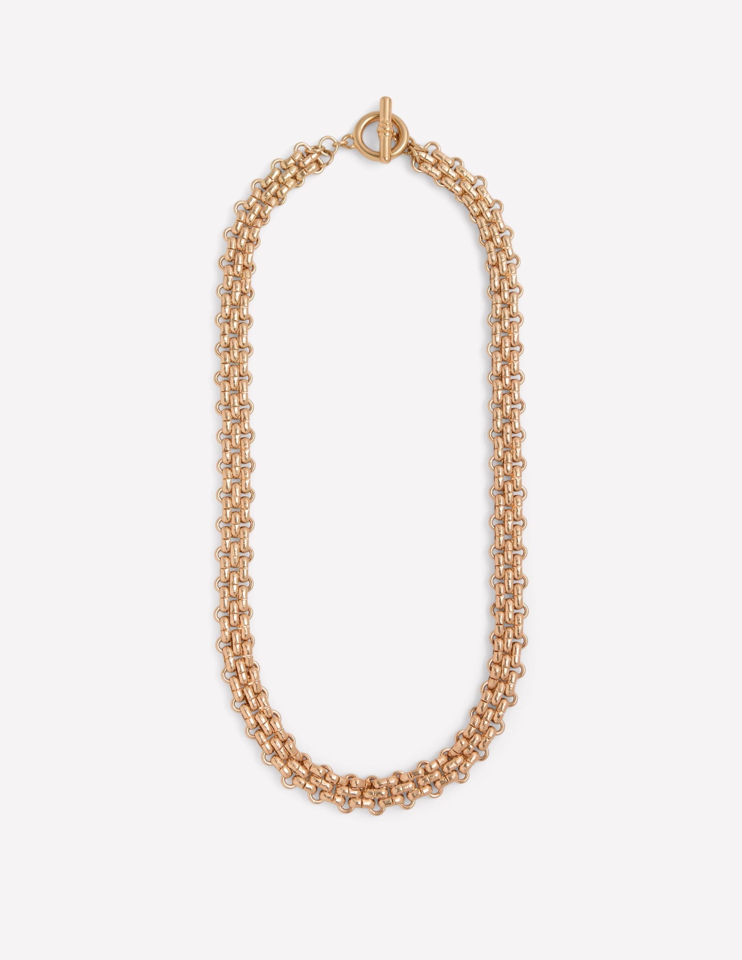 Boden Woven Gold Chain Necklace - Gold
