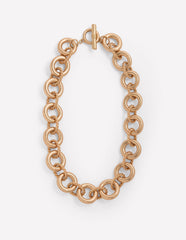 Boden Twist Link Necklace - Gold