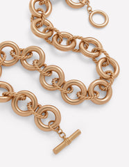 Boden Twist Link Necklace - Gold