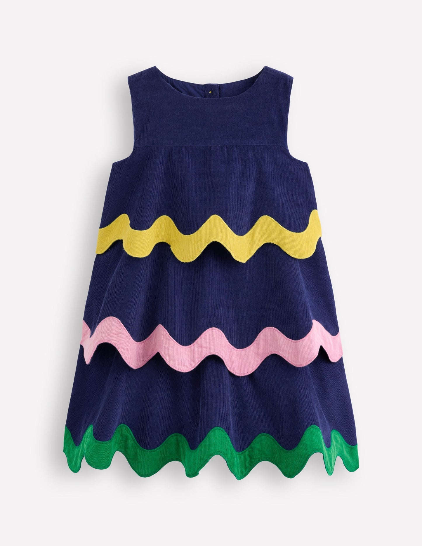 Boden Corduroy Pencil Dress - Sapphire Blue