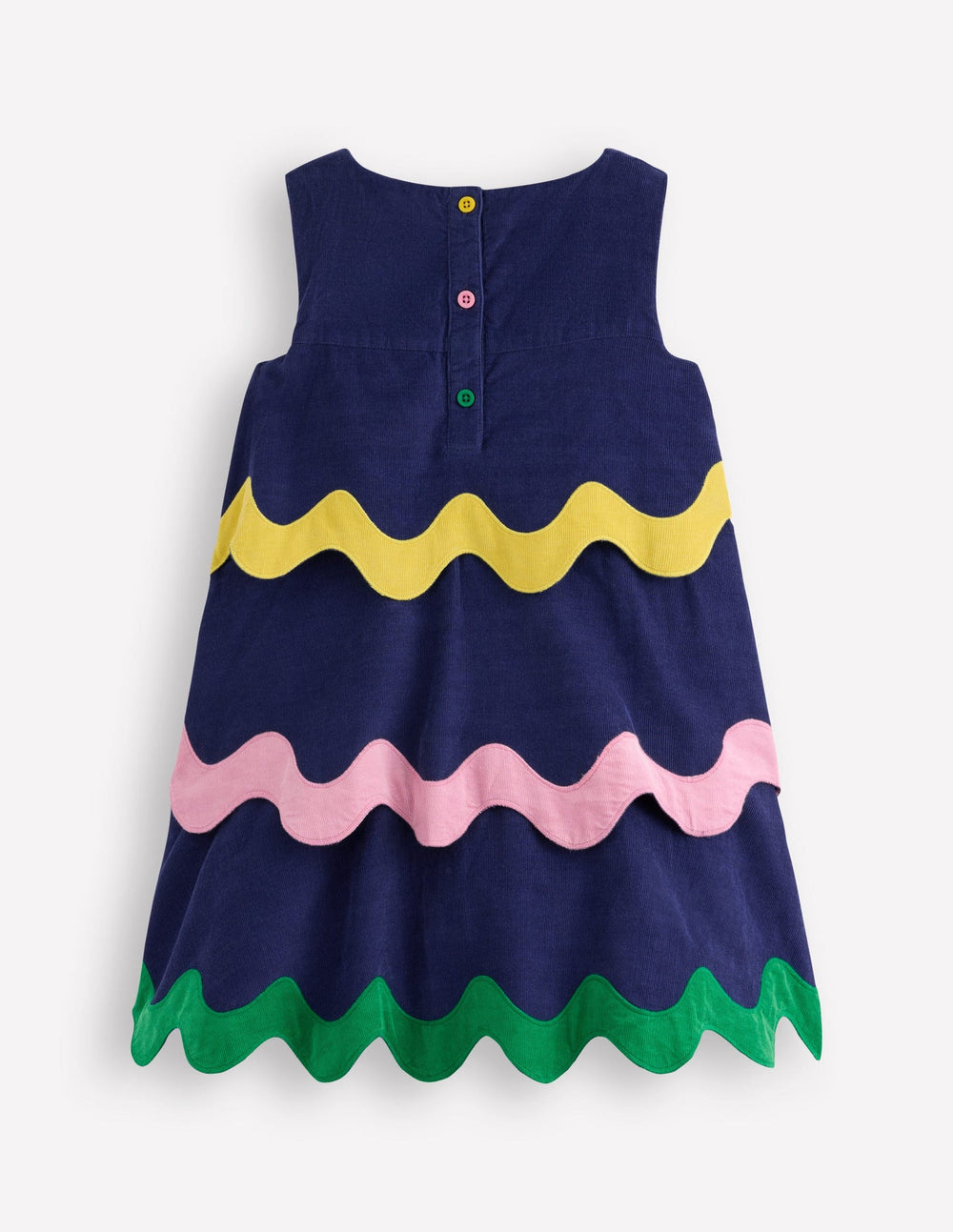 Boden Corduroy Pencil Dress - Sapphire Blue