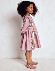 Boden Madeline Long Sleeve Dress - Formica Pink Horses