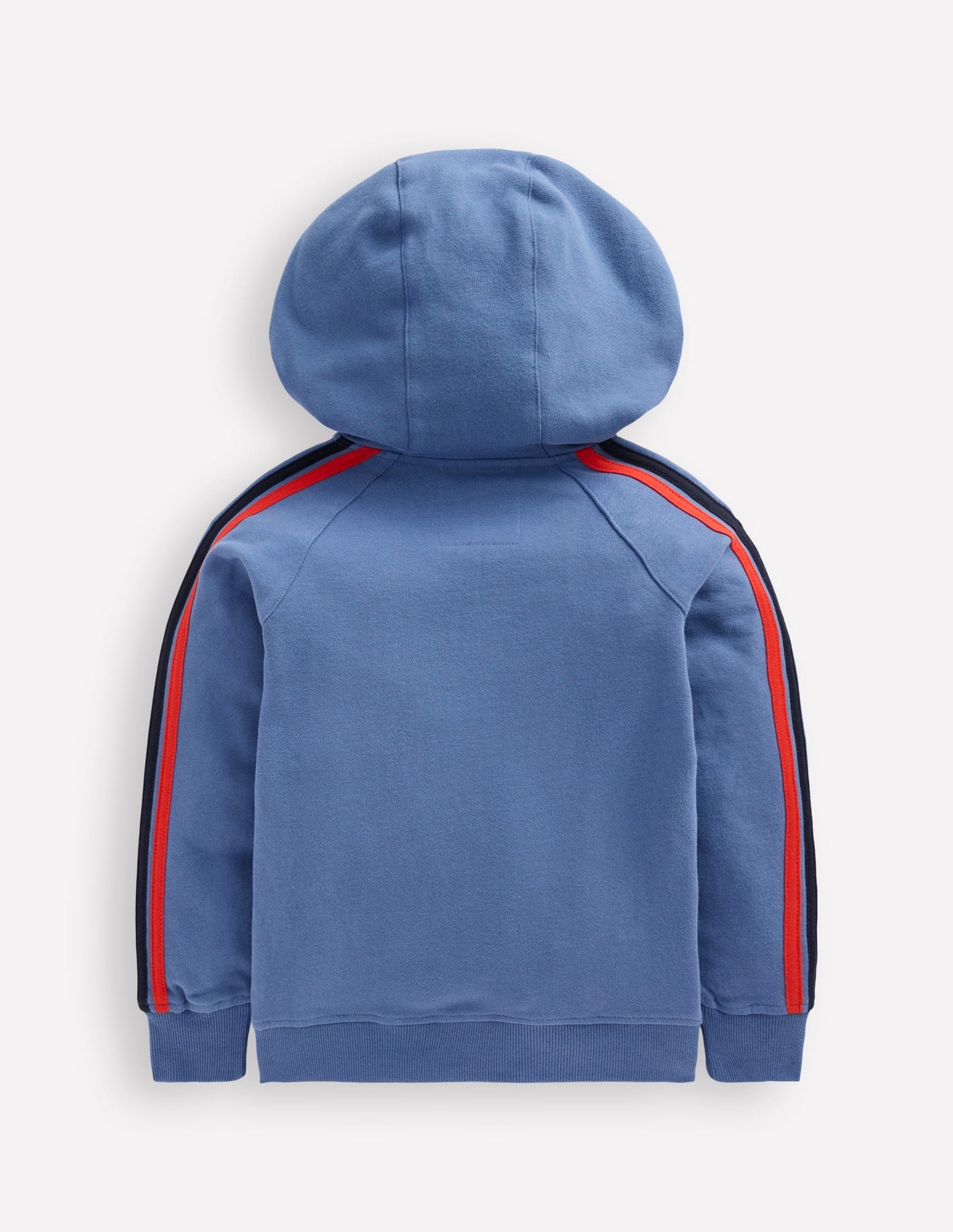 Boden Rainbow Zip - up Hoody - Blue River