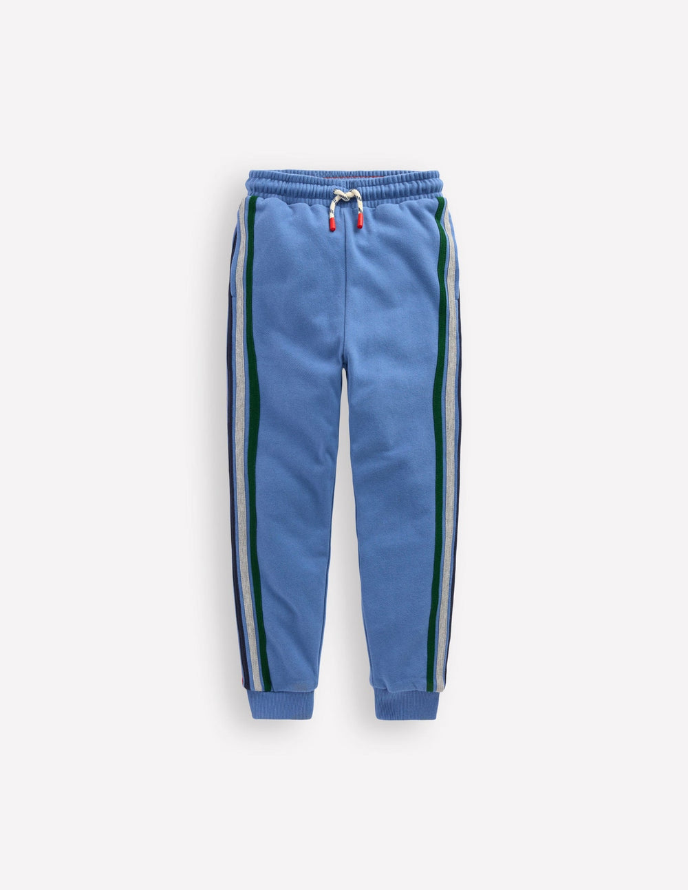 Boden Rainbow Stripe Sweatpants - Blue River