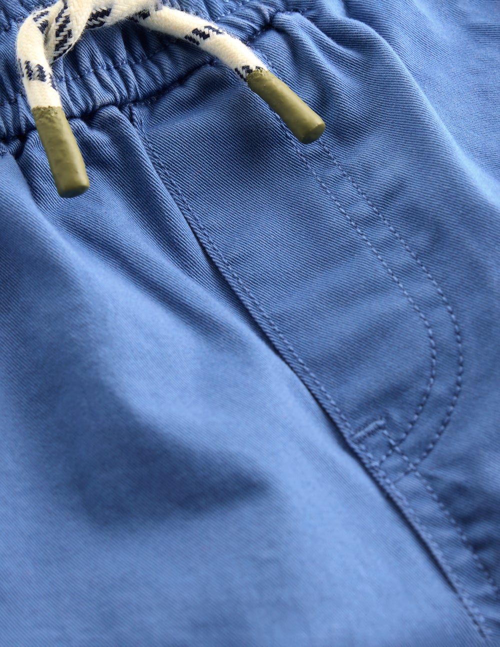 Boden Slim Pull On Trousers - Blue River