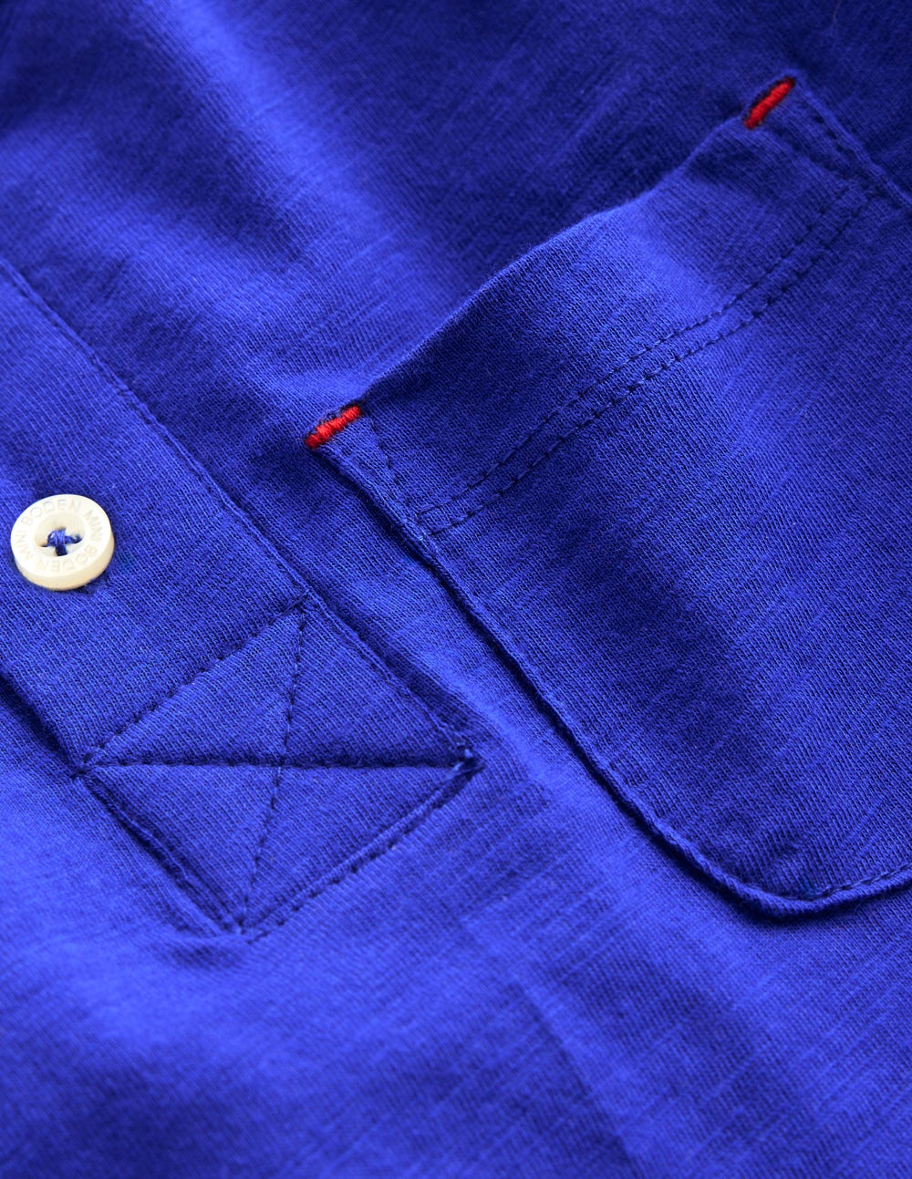 Boden Everyday Henley T-shirt - Bright Blue