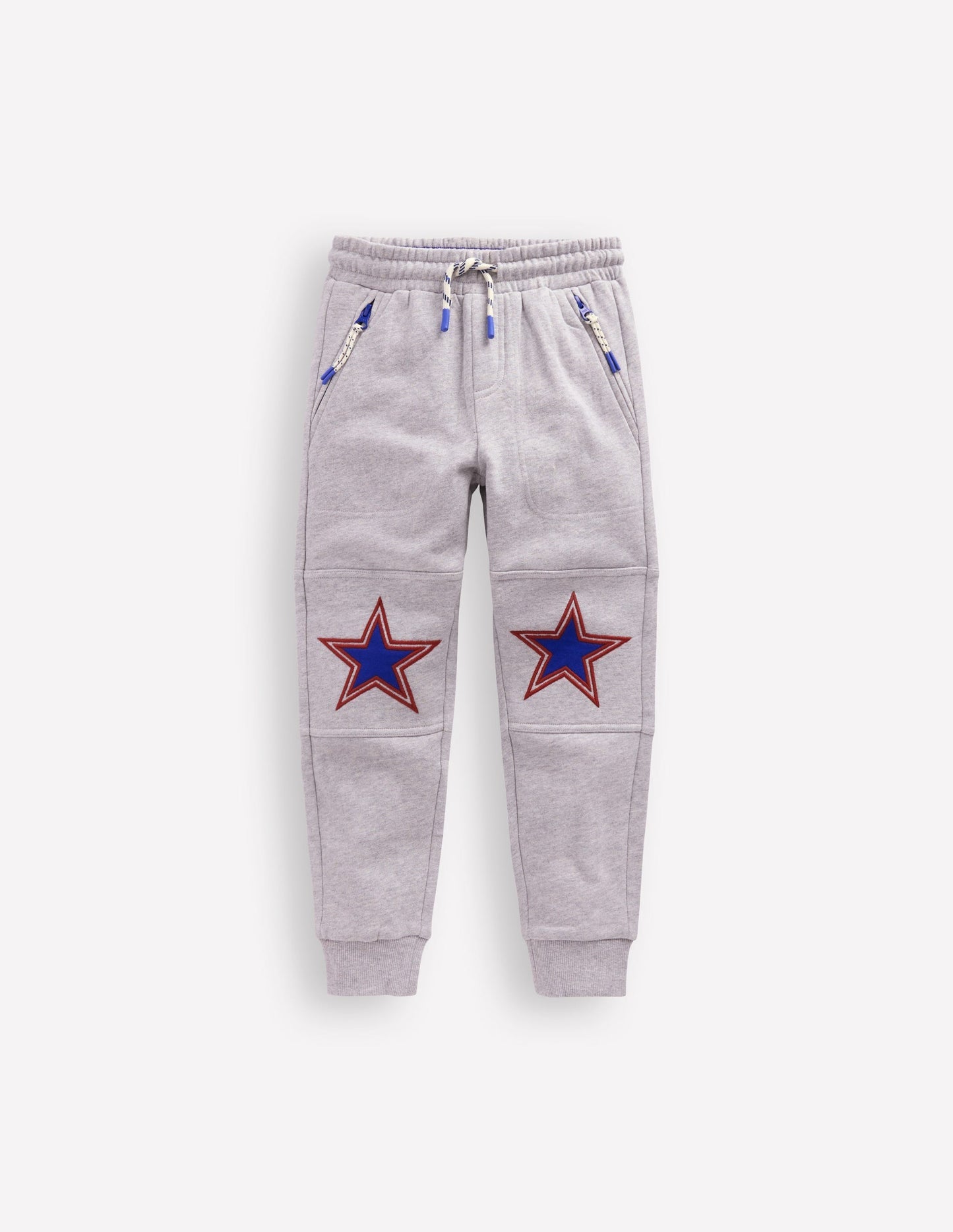 Boden Warrior Knee Joggers - Grey Star Knee