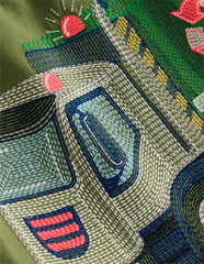 Boden Superstitch T-shirt - Safari Green Recycling Truck