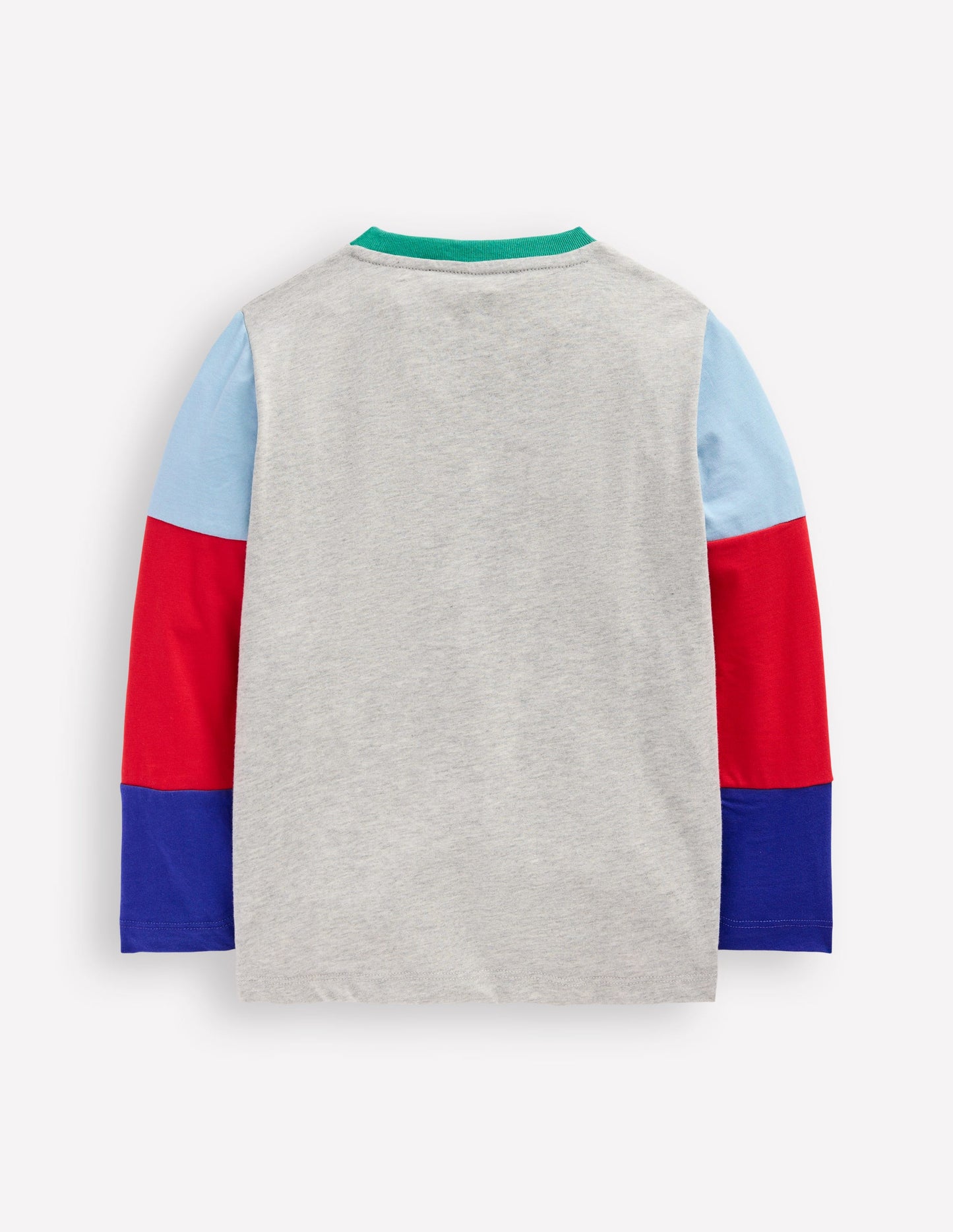 Boden Long Sleeve Hotchpotch T-shirt - Grey