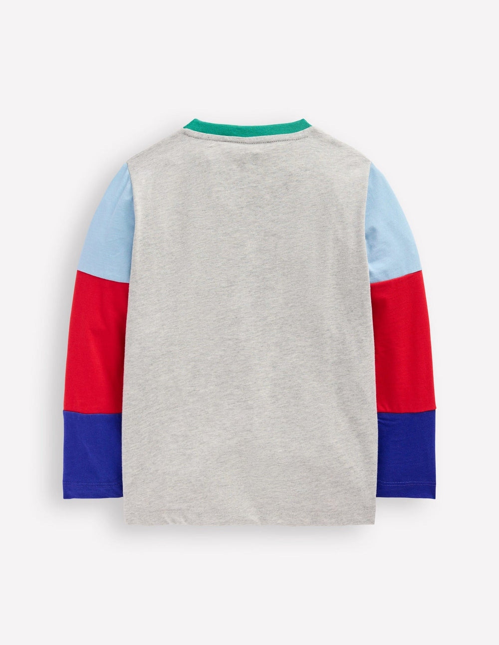 Boden Long Sleeve Hotchpotch T-shirt - Grey