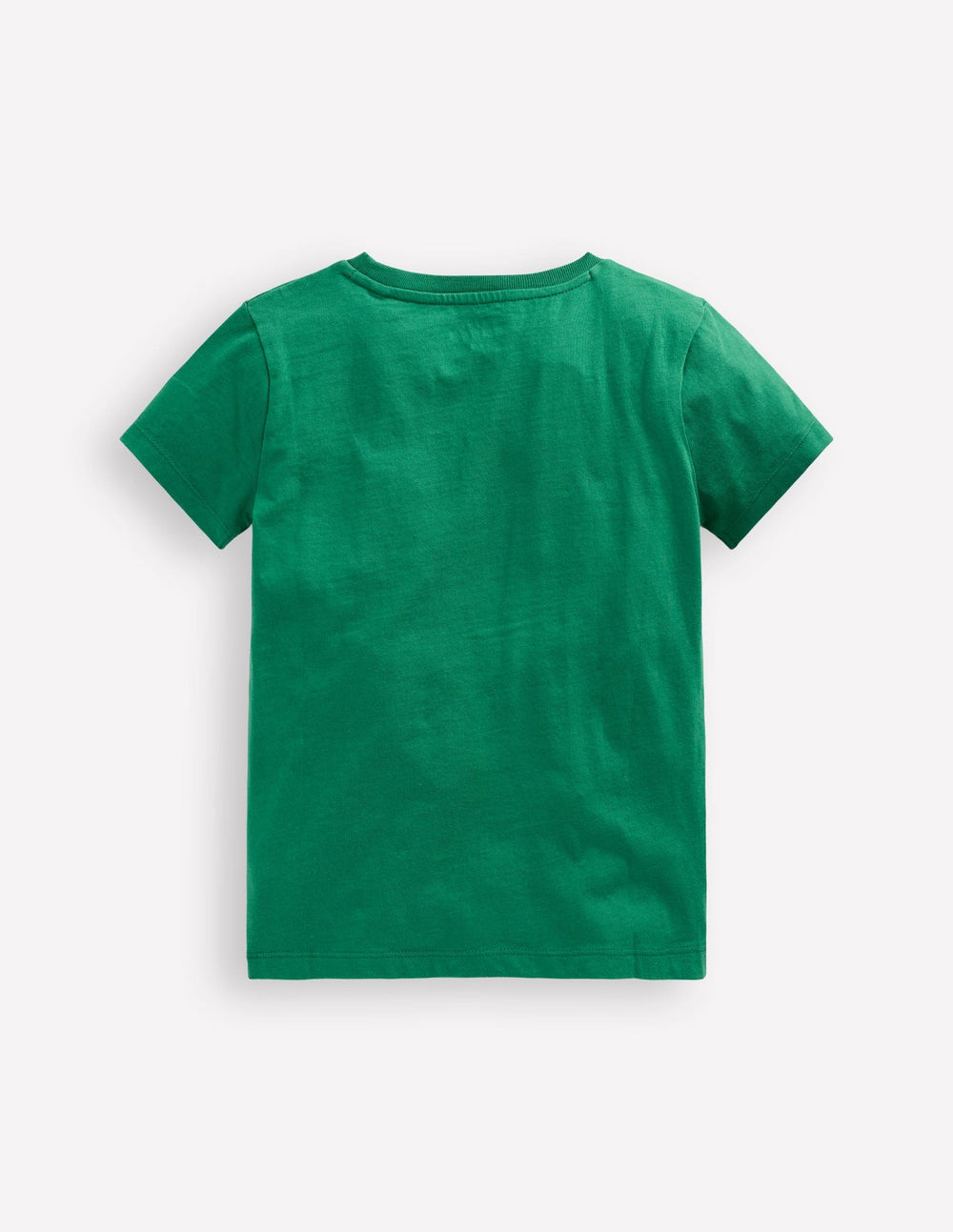 Boden Short Sleeve Bouclé T-shirt - Shady Green Rocket