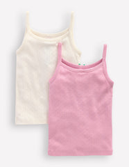 Boden 2 - Pack Pointelle Tank Tops - Multi