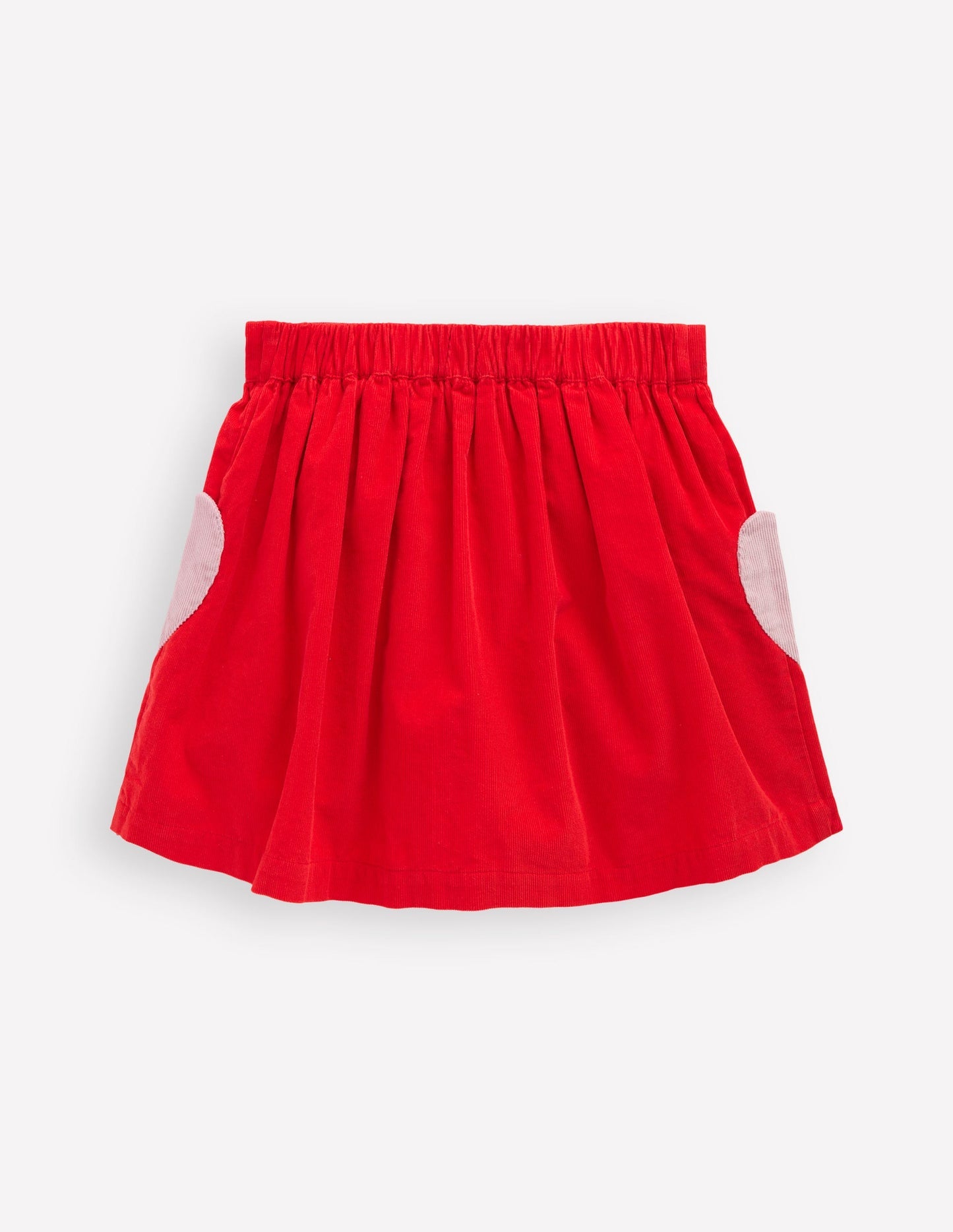 Boden Button - through Mini Skirt - Rockabilly Red Hearts