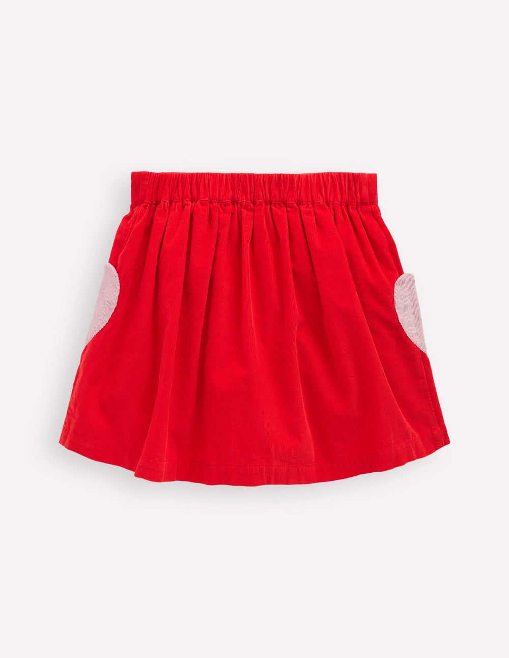 Boden Button - through Mini Skirt - Rockabilly Red Hearts