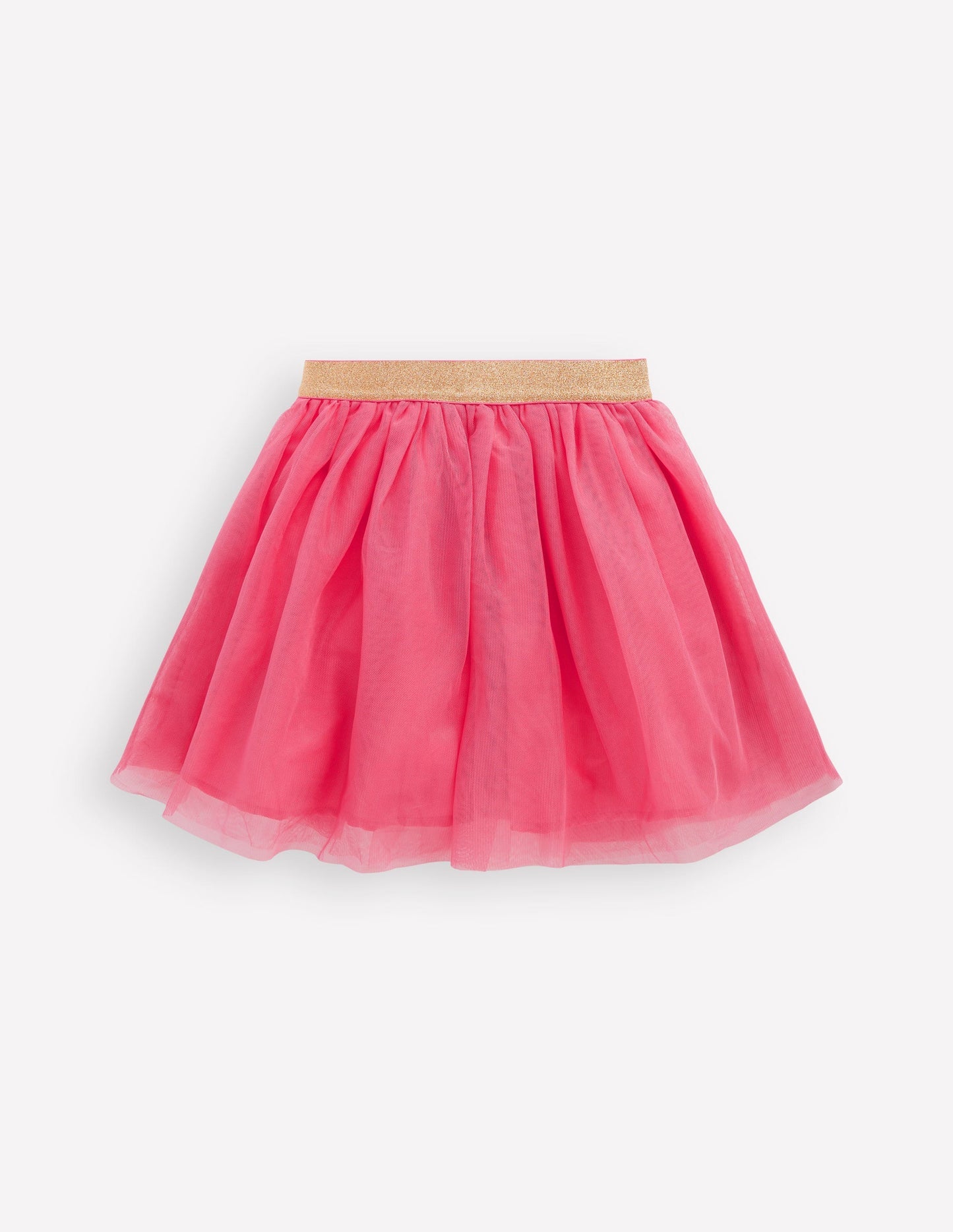 Boden Appliqué Tulle Skirt - Pink Flowers