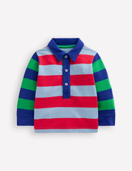 Boden Rugby Shirt - Multi Stripes